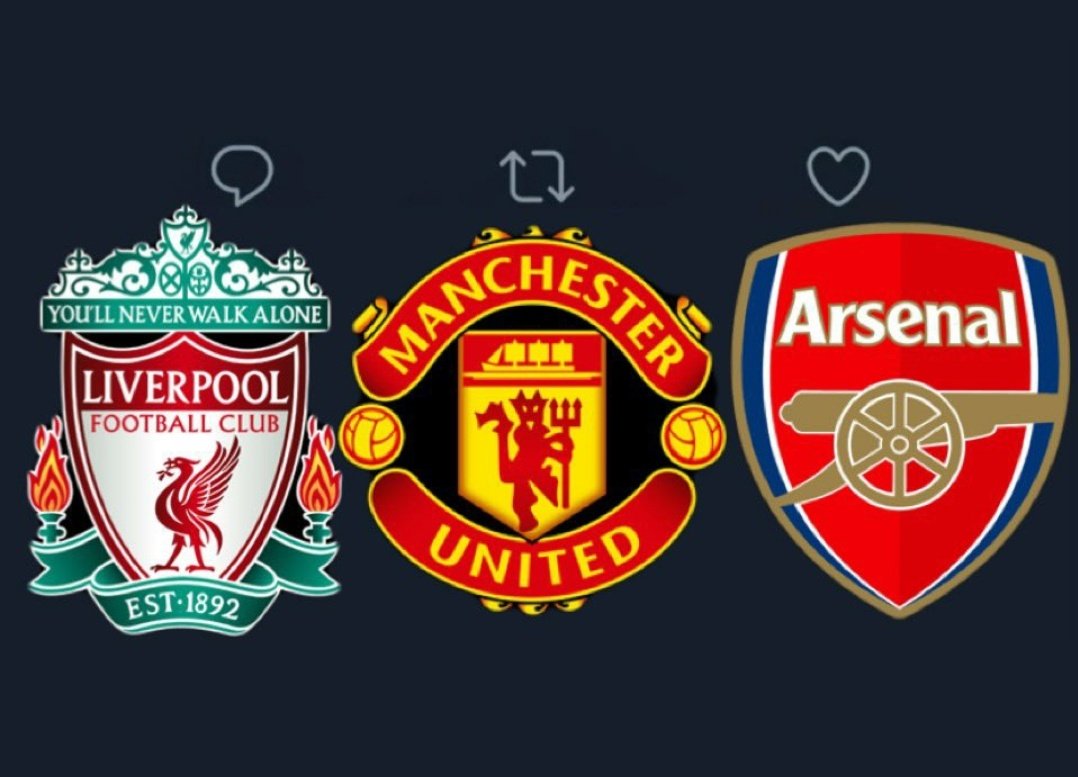 Biggest Club in London? #Arsenal #ManUtd #Liverpool #COYG #foys