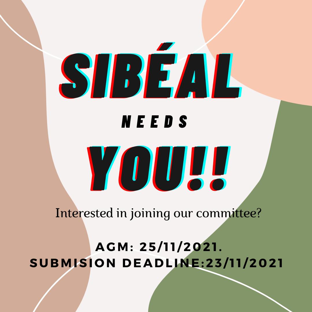 Sibéal Network (@sibealnetwork) on Twitter photo We are looking for 3 new Committee members - Treasurer, secretary and social media officer. Apply by 23/11 with AGM on 25/11 by emailing sibealnetwork@gmail.com or ask us more about the roles! We are looking for 3 new Committee members - Treasurer, secretary and social media officer. Apply by 23/11 with AGM on 25/11 by emailing sibealnetwork@gmail.com or ask us more about the roles!