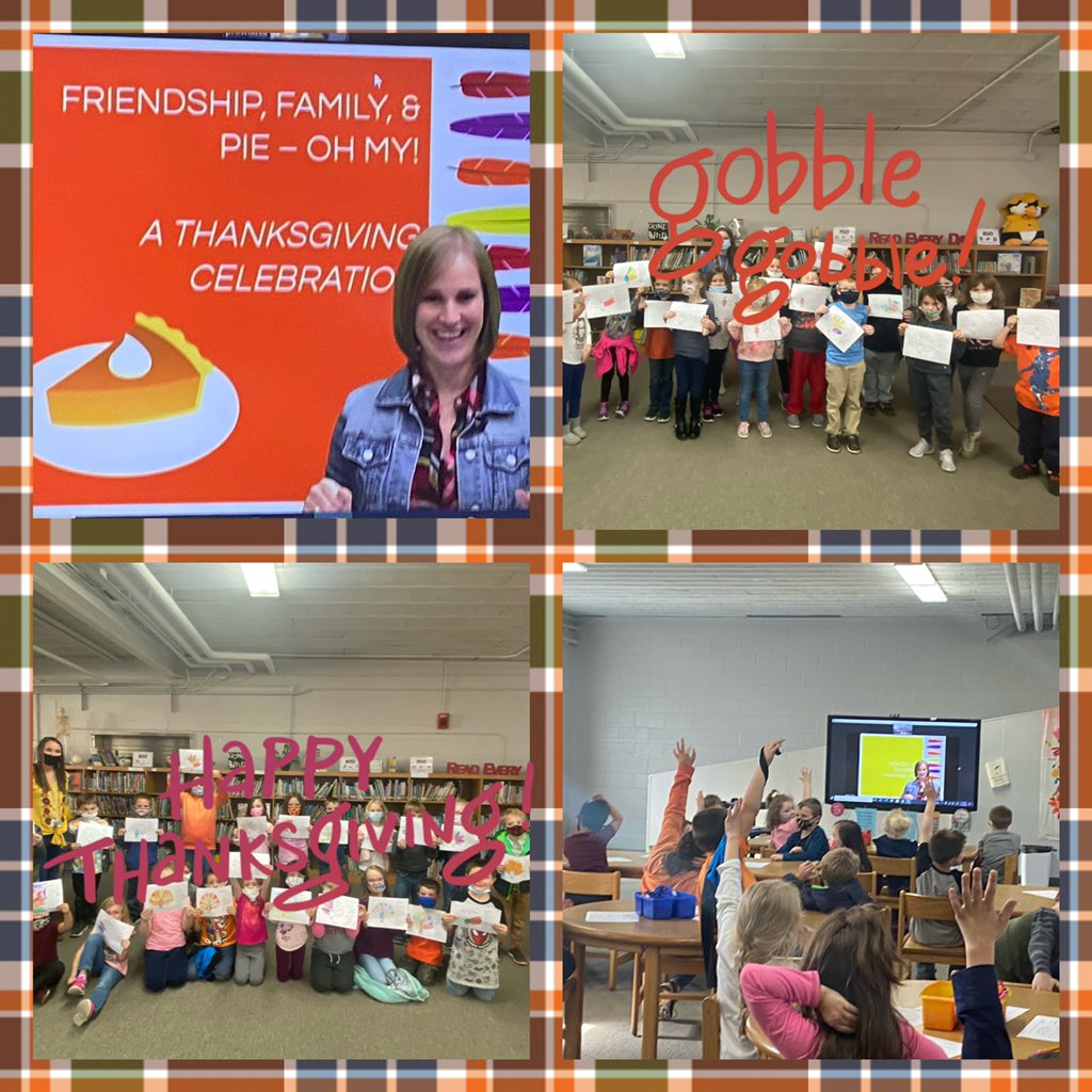 Prowlander's tweet photo. Friendship, Family and Pie-Oh My! A Thanksgiving Celebration with @SOITA_News @RowanSchools @PawsforCougars  and Mrs Halliday and Mrs. Chapman’s 1st Graders learning about the 1st Thanksgiving.🦃🦃🦃 #VikingLife #WeareRC #RCDIGIN #learnerstodayleaderstomorrow https://t.co/h2NUgGEO55