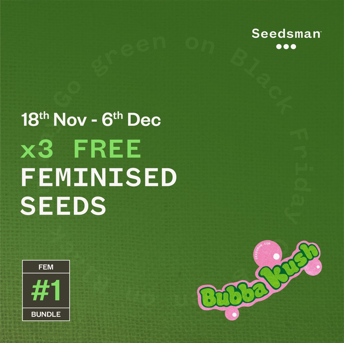 SeedsmanSeeds's tweet photo. 🔴 We're excited to announce our three price tier fem freebie bundle for Black Friday this year!
⚡ Black Friday starts 18th of November ⚡ https://t.co/FPab6vSWzx