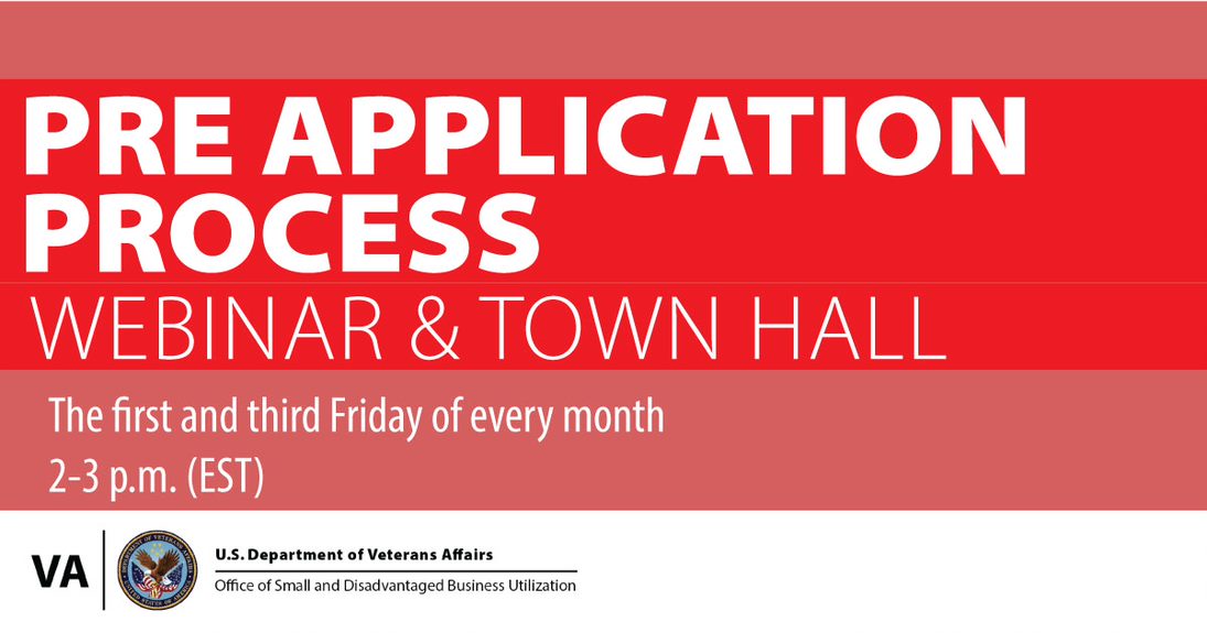 Are you new to the Vets First Verification Program? Need guidance on creating a VetBiz VIP profile? Register for our next Pre-Application Webinar here: bddy.me/3DpFYX8