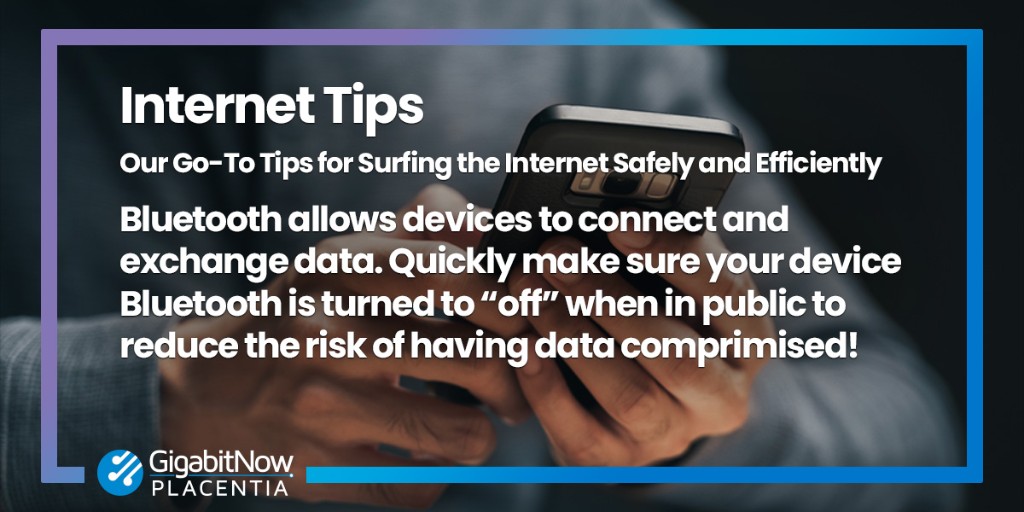 It's Tip Tuesday! 
Bluetooth is super convenient, but did you know it can leave your data vulnerable? Keep Bluetooth turned off while it is not in use to keep your personal data more secure. 
#BluetoothSecurity