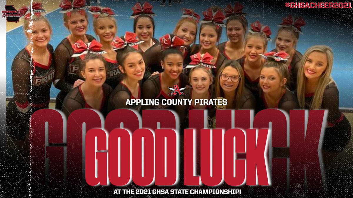 Good luck Appling County!
#ghsacheer2021