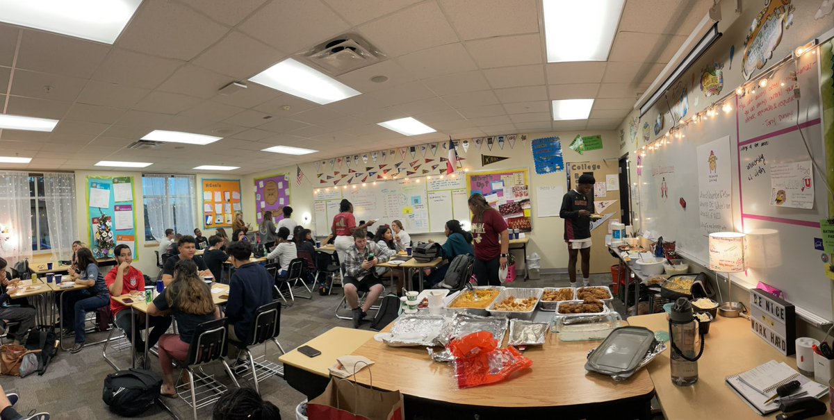 We had a great time at our annual Friendsgiving tonight! Good food, good people. We are so thankful for each &amp; every member of our AVID family. Love y’all! 💕🦃😌