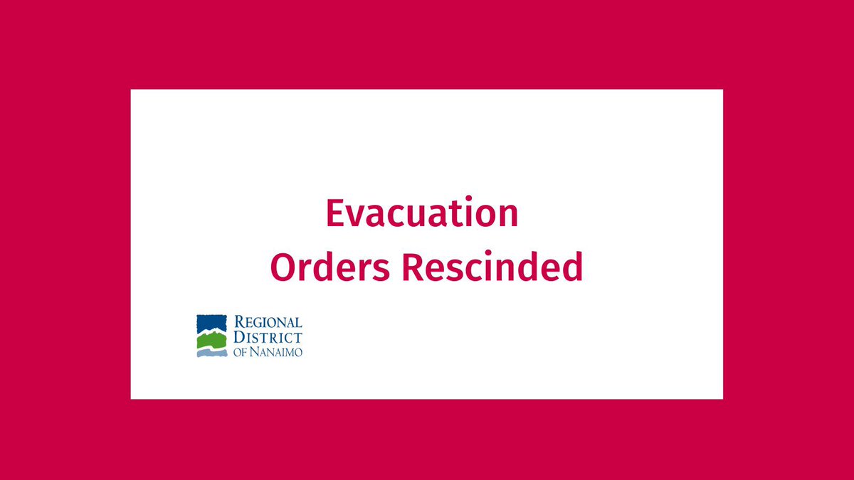 Dashwood6's tweet photo. Good news! 

Effective immediately, for the following areas:
🔹 246 Riverbend Road, 3506 Island Hwy West, Waters Road, EA G 

For more info visit: https://t.co/vYrzTrCQ2C

#BCFlood #bcstrom #dashwoodstrong https://t.co/raFVJSy3WW