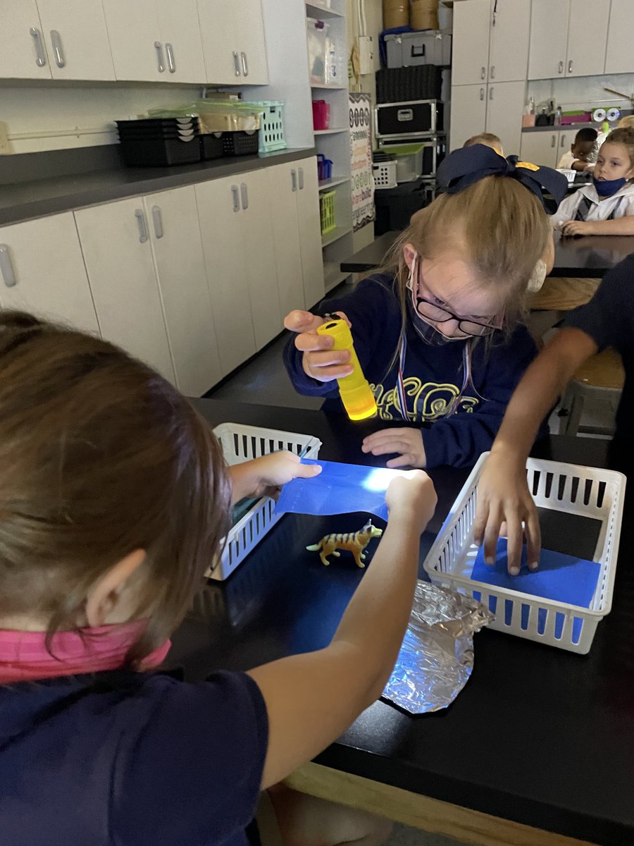 Kindergarten is testing different materials for a shelter to protect Penny! ⁦<a href="/MagnetFairfield/">Fairfield Elementary Magnet</a>⁩ ⁦@EiE_org⁩ ⁦<a href="/CaddoScience/">Caddo Science</a>⁩