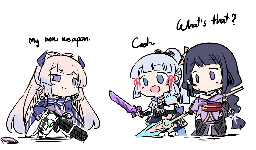 Genshin colabo Blue archive