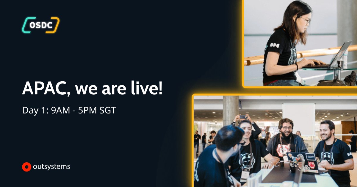 OutSystems's tweet image. Today&apos;s the day: #OSDevCon is officially here! 🙌 What sessions are you most excited for? Grab your ☕ and join us for the opening Keynote in just 30 minutes!