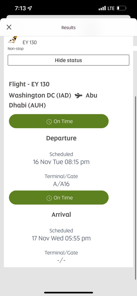 gahanguru's tweet photo. @EtihadHelp @etihad I'm traveling IAD-AUH today and no one has any idea what time or where the flight is. Your flight status still shows old gate, asked an agent if there's a delay, he said " I think so". How can you be anymore disorganized. https://t.co/KfrYHoFgWz