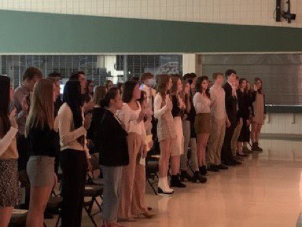 AmherstNHS's tweet photo. Congratulations to our new members of National Honor Society! These students have shown great leadership, service, character, and scholarship throughout our school and community. https://t.co/AWpkp4AKrS