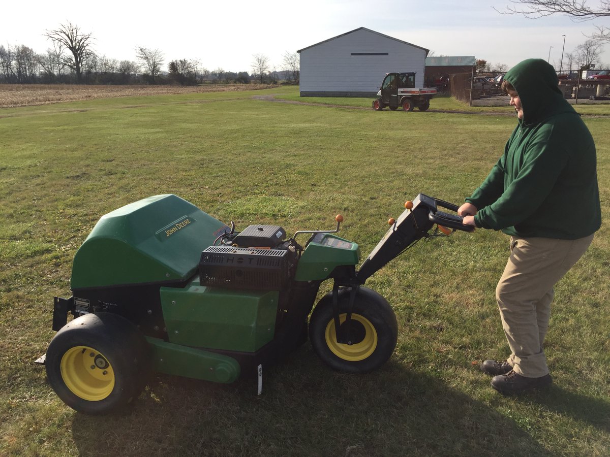 TollesTech's tweet photo. Outdoor Careers' students were learning to operate the golf course aerator donated to Tolles by Columbus Country Club. Just one of the amazing programs you can learn about at our Open House/Launch Night, Dec. 2nd, 5P-7:30P. @Columbuscc @MrsStrebe @tollesceo https://t.co/IPVcANcAiu