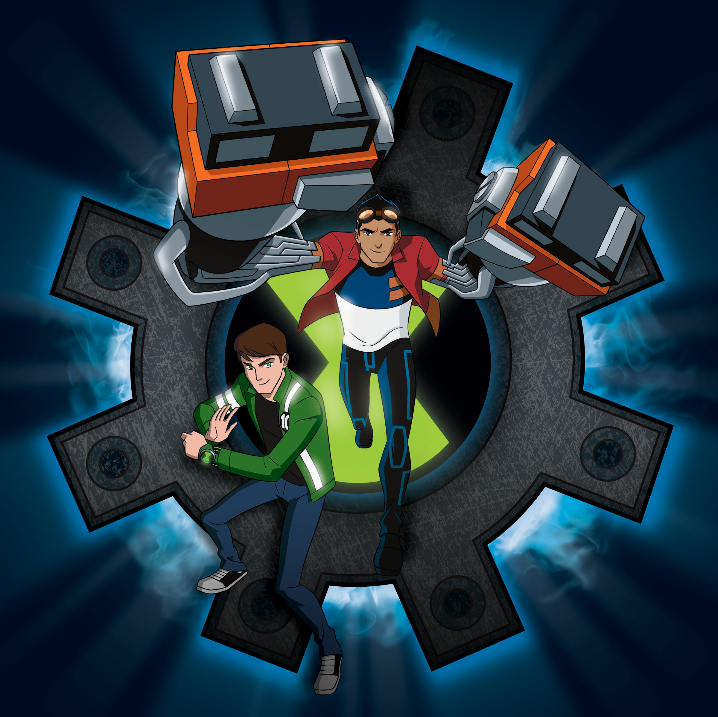 To contaminate Sortie Ringback Angel DMM on Twitter: "Ben 10/Generator Rex: Heroes United; before &amp;  after... In honor to their 10th anniversary. It's a redraw of this  promotional artwork of Ben Tennyson &amp; Rex Salazar changing