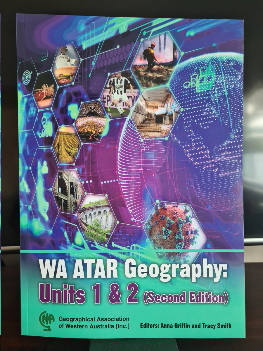 Tracy and myself have finished the second edition of the Year 11 ATAR Geography textbook. It's always so time consuming to get a book out but so proud of #Gawa and our final product. Hope the Year 11s find it useful next year.