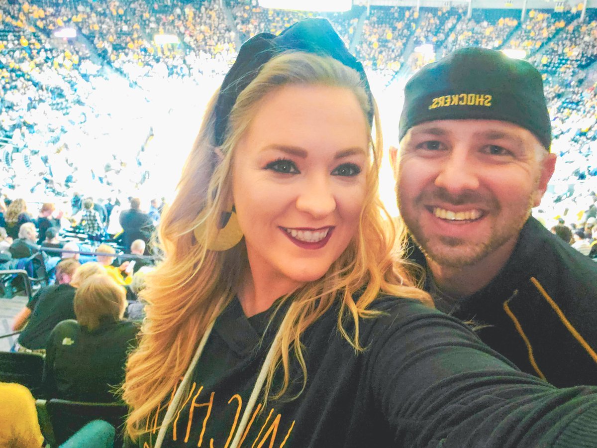 Back in our happy place! Let's <a href="/GoShockersMBB/">Wichita State Men's Basketball</a>! #shockers #wichitastate #watchus <a href="/caleb_fouse/">Caleb Fouse</a>