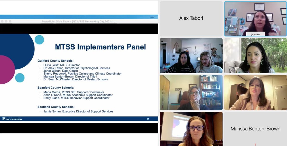 NCMTSS LiFT- Representing Beaufort County Schools and sharing about MTSS implementation!