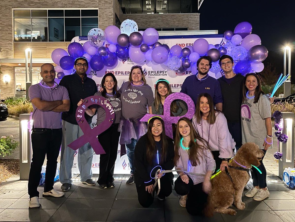 UMMC Neurology Residency Program (@ummc_neurores) on Twitter photo UMMC present at “Glowing the night to end the fight”, a fundraising event from the Mississippi Epilepsy Foundation.
<a href="/TraceyTPLe/">Tracey Le</a> <a href="/D_Mitch_Lang/">Mitch Lang</a> <a href="/StrokePhysician/">Shreyas Gangadhara, MD, MS, RPNI, FAAN, FAHA, FANA</a> <a href="/neuroreo/">Oriana Sanchez</a> <a href="/UMMC_SIGN/">UMMC Student Interest Group in Neurology</a> #epilepsy #awareness #epilepsyfoundation #neurology #neuromatch2021 UMMC present at “Glowing the night to end the fight”, a fundraising event from the Mississippi Epilepsy Foundation.
<a href="/TraceyTPLe/">Tracey Le</a> <a href="/D_Mitch_Lang/">Mitch Lang</a> <a href="/StrokePhysician/">Shreyas Gangadhara, MD, MS, RPNI, FAAN, FAHA, FANA</a> <a href="/neuroreo/">Oriana Sanchez</a> <a href="/UMMC_SIGN/">UMMC Student Interest Group in Neurology</a> #epilepsy #awareness #epilepsyfoundation #neurology #neuromatch2021