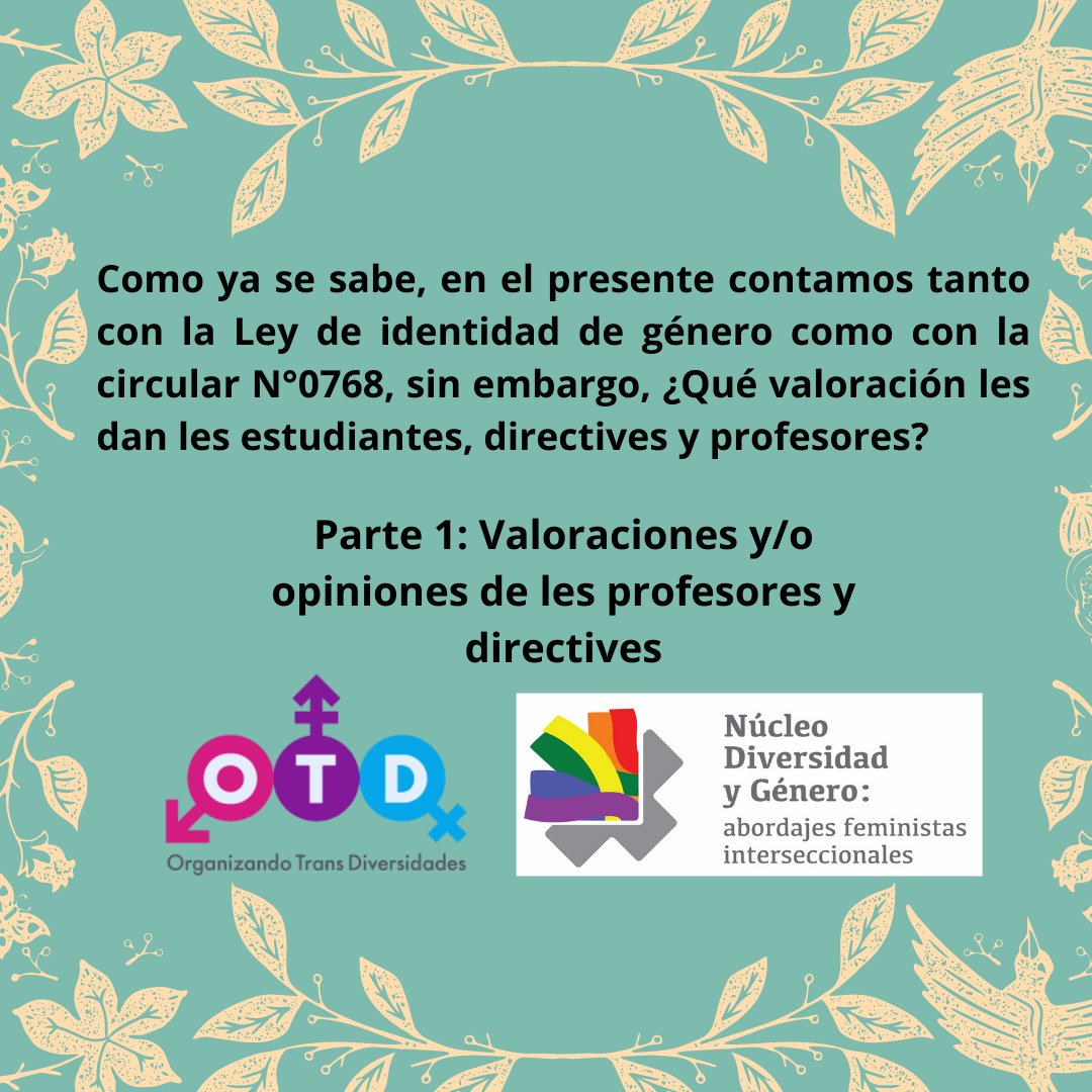 Núcleo Diversidad y Género tweet media