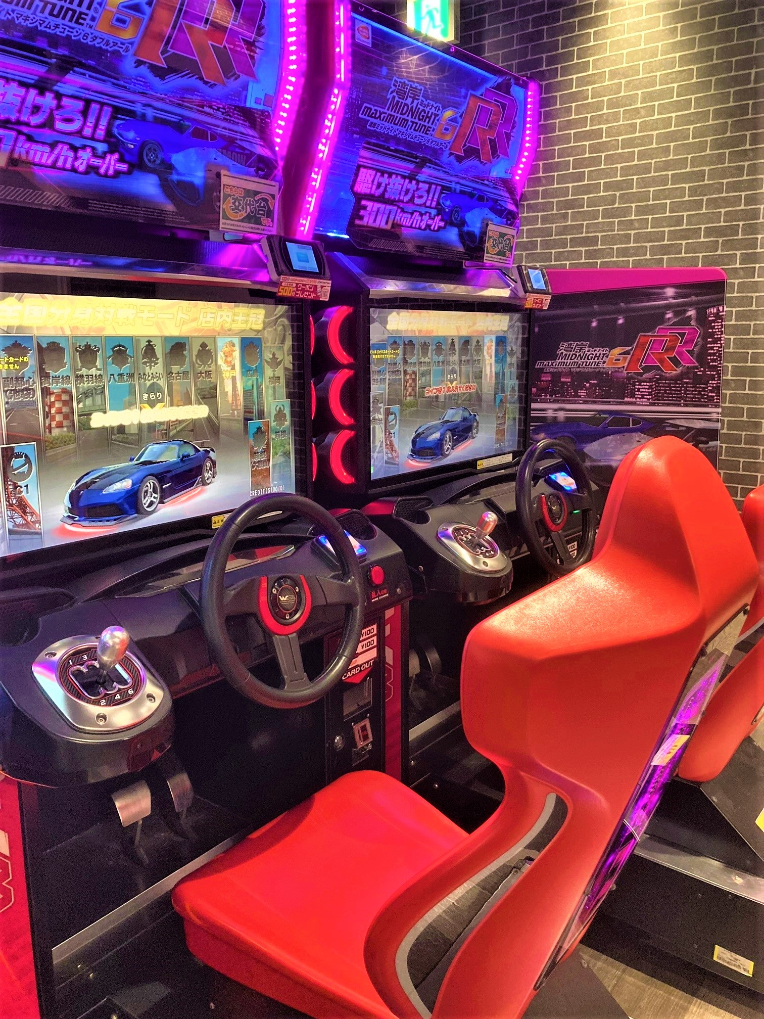 湾岸ミッドナイト 6RR 筐体パネル 湾岸ミッドナイト 6RR 筐体パネル