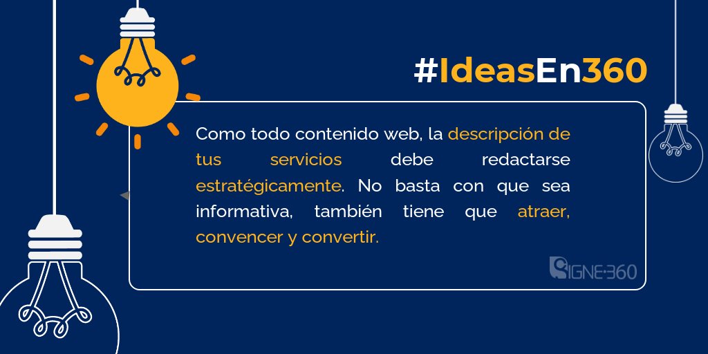 Signe360's tweet photo. ¿Subiste tu empresa a internet y no sabes cómo describir lo que haces? 👀
Aquí te dejamos esta serie de tips 💡 que te ayudarán a realizar una descripción estratégica y ¡atraer visitas!: 📝 https://t.co/2mG3B2kzYf

#IdeaEn360 🔵 https://t.co/wUSsTmOQ82