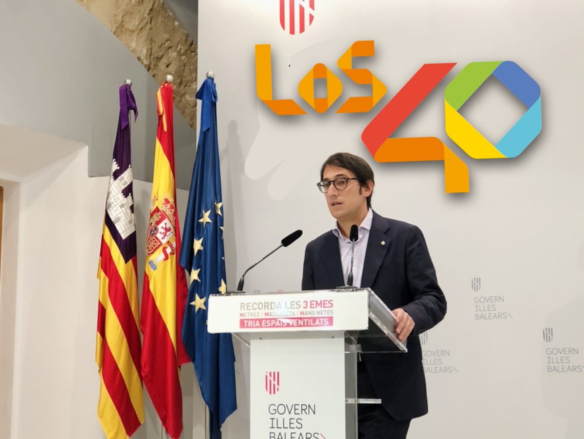 coent_pebre's tweet photo. 🔴 El GOIB anunciarà la llista de #LOS40 després del Consell de Govern.
🔴 Més exigeix un concert de Maluma en català per fer "justícia" amb l'impost de turisme sostenible.
🌶️ https://t.co/M7rkcpm54W