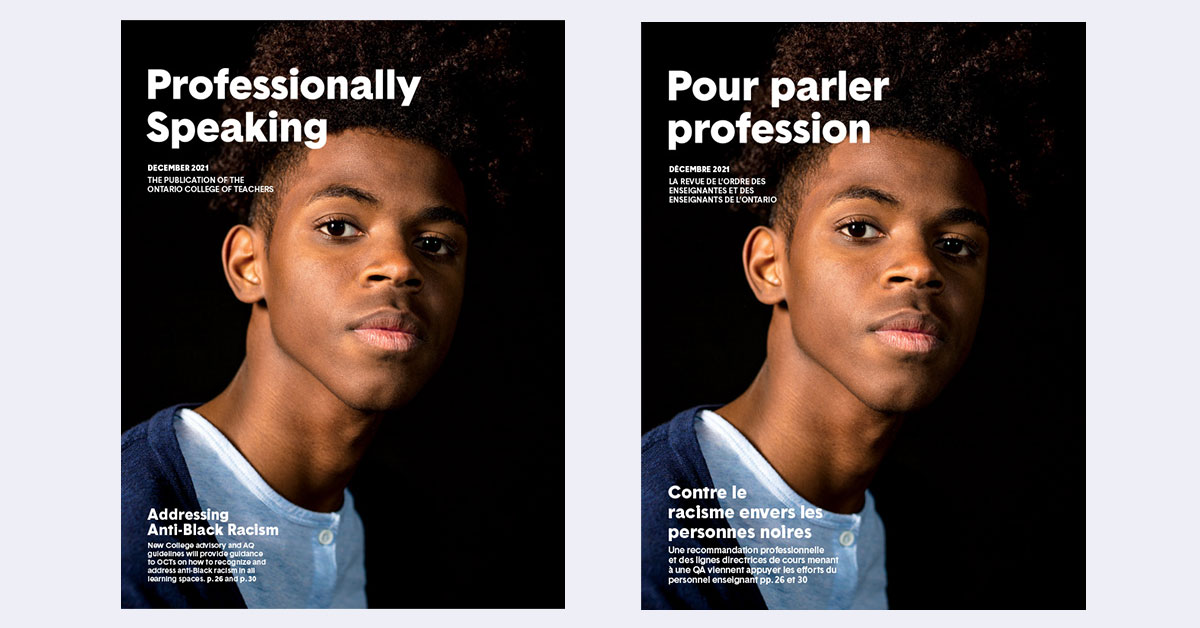 OCT_OEEO's tweet photo. From addressing anti-Black racism to the College's landmark sexual abuse prevention program, improving student fitness to Hackergal Hackathons, the December edition of “Professionally Speaking” is now available. Read it here: https://t.co/EqoBY2FqXN #OntEd #Ontario https://t.co/YWtkpmCfEb