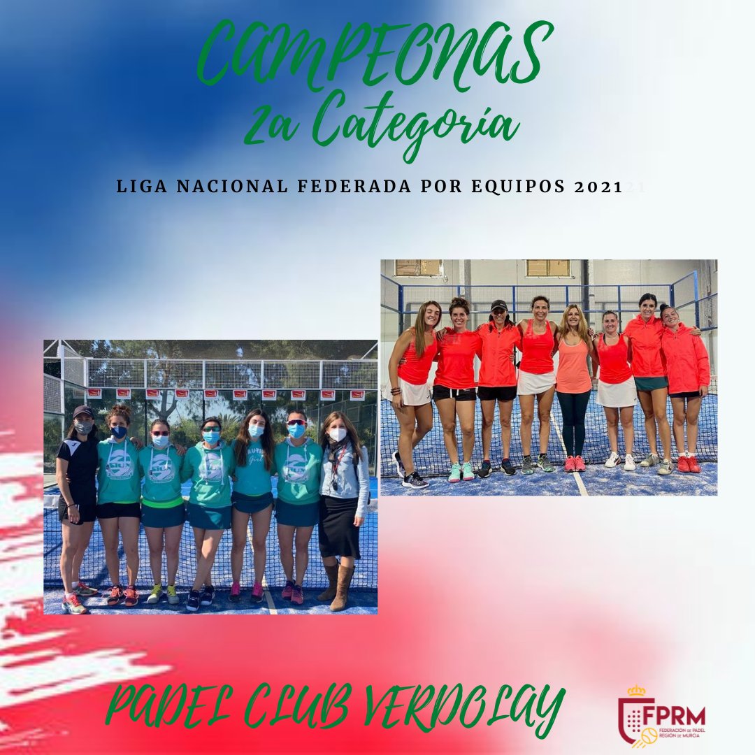 FedPadelMurcia's tweet photo. Os dejamos las imagenes de los Campeon@s de la I Liga Nacional Federada de la FPRM que irán al Campeonato de España 🇪🇸 de Ligas Autonómicas el próximo 26,27 y 28 de Noviembre en Massanassa, Valencia representando a MURCIA.
Enhorabuena a tod@s‼
#ligafederada #FPRM #CELigasAut https://t.co/D4GyAtcxhS