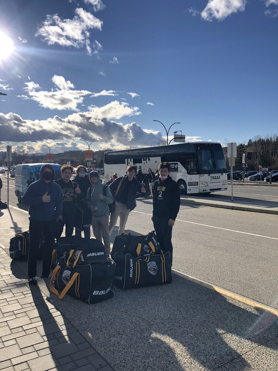 The guys have arrived at the airport, on their way back to Coquitlam. 

A huge thank you goes out to Adrian our bus driver who has been our backbone since the trip started on Friday. 

#WeAreAllExpress | #AllAboard
