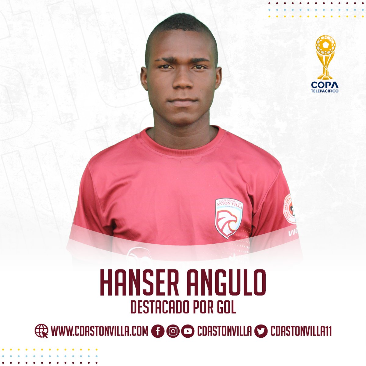cdastonvilla11's tweet photo. 𝗜𝗠𝗣𝗢𝗥𝗧𝗔𝗡𝗧𝗘 𝗩𝗜𝗖𝗧𝗢𝗥𝗜𝗔 𝗘𝗡 𝗖𝗢𝗣𝗔 𝗧𝗘𝗟𝗘𝗣𝗔𝗖𝗜́𝗙𝗜𝗖𝗢 🏆⚽️🦅🔥
Hanser Angulo y Yeiner Rentería con doblete comandaron la victoria de nuestra categoría de III División sobre el cuadro Santos FC.
#SomosAstonVilla #VamosAston #CopaTelepacífico2021 https://t.co/e3ls0xD3zZ