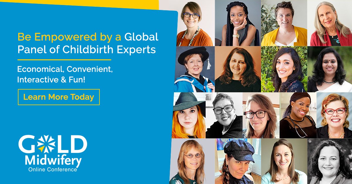 Join us from Feb. 1 - Apr. 2 at the #GOLDMidwifery2022 Online Conference. Accredited #Midwifery care education at a pace that fits your schedule! Connect and learn with #Childbirth Experts from home, work or on-the-go!➡️ goldmidwifery.com/conference/reg… #midwife #pregnancy #birth