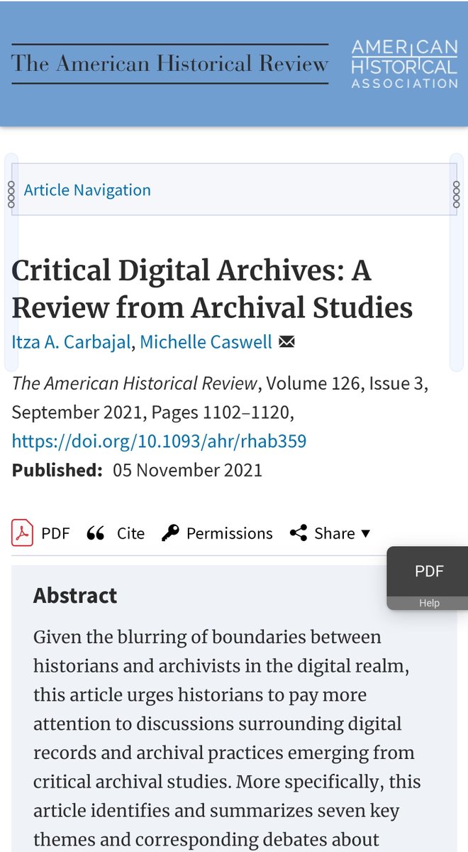 brimwats's tweet image. genuinely in AWE of the way that @archiviststan and @professorcaz  were able to sum up the practices histories and debates of the field for @AHAhistorians #critlib #critcat #critarch