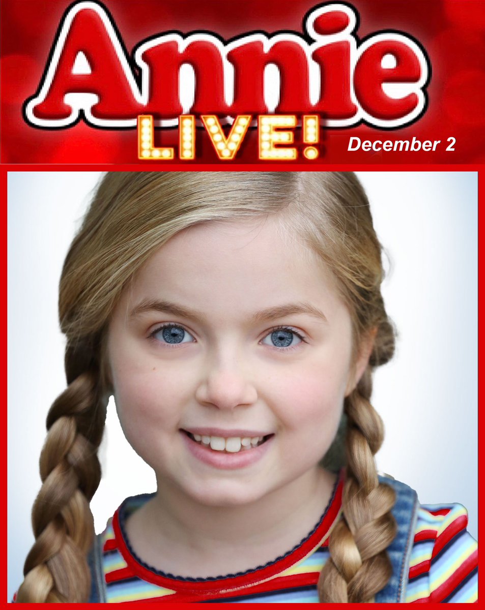 I’m excited to finally announce that I’ll be playing the role of “Kate” in #AnnieLive on <a href="/nbc/">NBC Entertainment</a>! I can’t believe this is real life! We are over a month into rehearsals and I can absolutely confirm… you are not going to want to miss this show! Tune in Dec. 2nd at 8pm live on NBC 📺