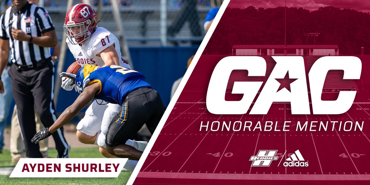 ReddiesFB's tweet photo. Congratulations to @AydenShurley on being named to the 𝙃𝙊𝙉𝙊𝙍𝘼𝘽𝙇𝙀 𝙈𝙀𝙉𝙏𝙄𝙊𝙉 All-GAC team!

#CodeRed https://t.co/nlrtMBhH9L