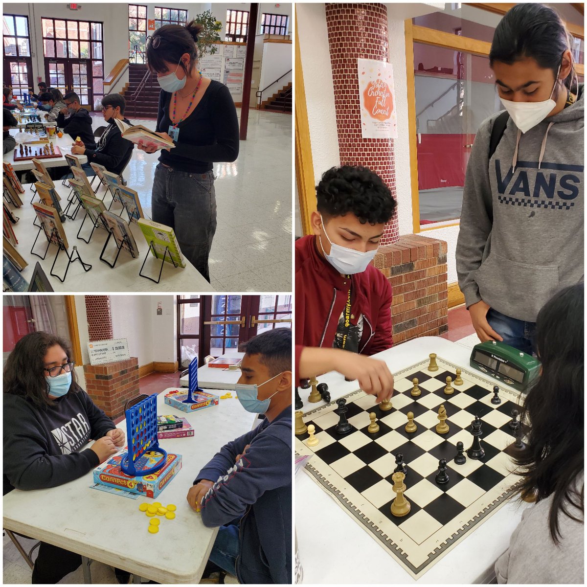 Ysleta High School Library tweet media