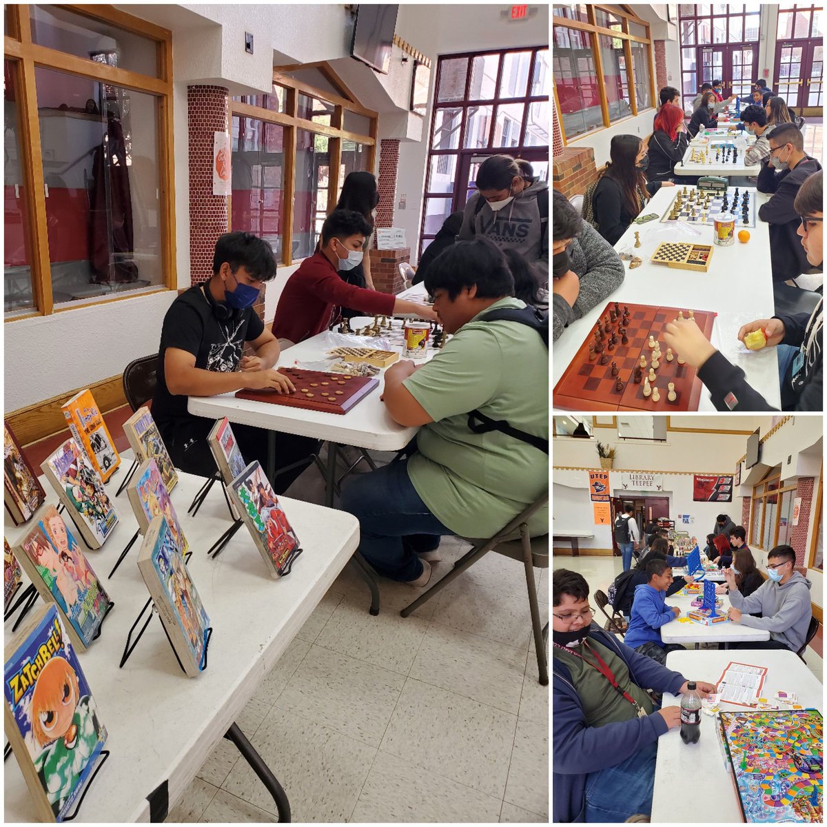 Ysleta High School Library tweet media