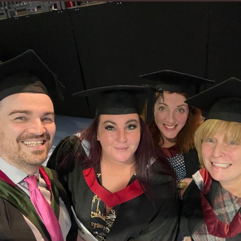 nutty_nat0690's tweet photo. So today I did a thing and graduated 🎓 in adult nursing with a 1st class honours 🎖 nailed it 🥰 Thankyou to all who supported me #derbygrad #derbyuni #proud #memories #derbygraduate #nurse #newly_qualified #thisgirlcan https://t.co/9TbsMVbE7w