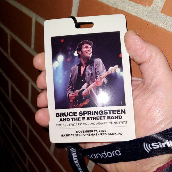 It's here! (Digitally--physical shows up on Friday). Such a joy to see Bruuuuce and the E Streeters in their hey-day doing classic cuts LIVE on film. #springsteen #nonukes #estreetband #msg #watchthisnow
