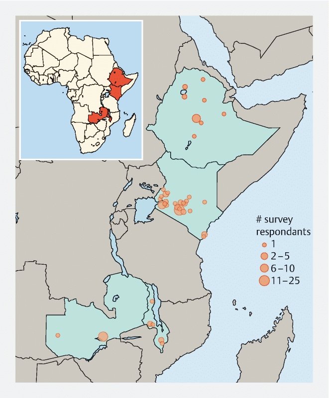 MichaelMwachiro's tweet photo. Even after adjusting our results to account for non-responders, there is only one endoscopist for every 400,000 to 2 million individuals in participating countries!
Read our latest publication on endoscopy capacity in Eastern Africa! #AfrECC
https://t.co/VnmFt414Mj https://t.co/Hhg5lkkcUS