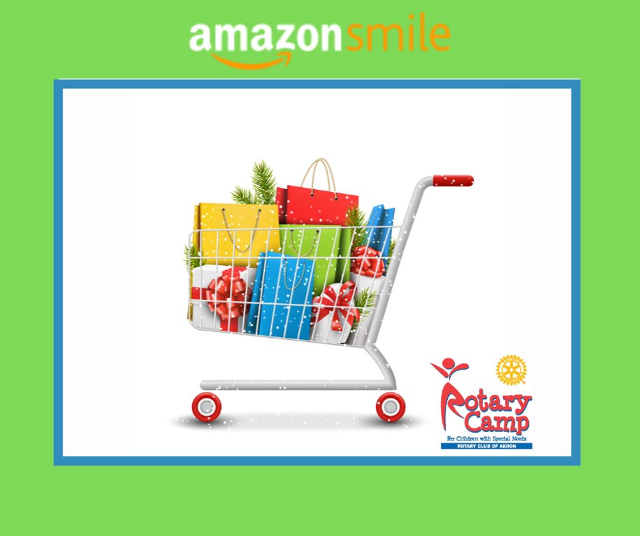 Give back while you are holiday shopping this year! Select Rotary Camp as your nonprofit of choice while shopping on Amazon Smile. Thank you in advance! smile.amazon.com #AmazonSmile