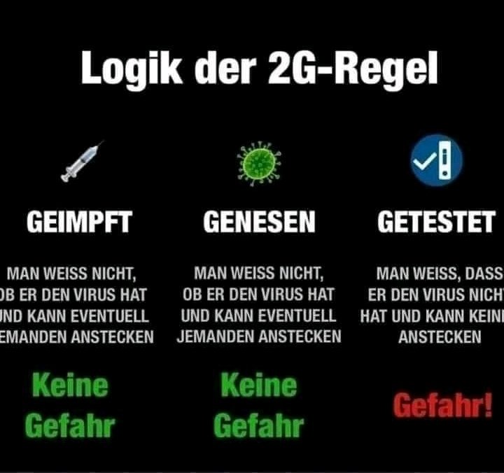 SinaMind1's tweet photo. Geimpft. Aber solidarisch mit den Ungeimpften weil Solidarität keine Einbahnstraße ist und weil #2G einfach einfach #keinenSinn macht.
Hier sogar von #Drosten erklärt
https://t.co/0KriqGwWch
Abrechnung @HendrikWuest folgt #ltw22 https://t.co/1WvByrU6Xj