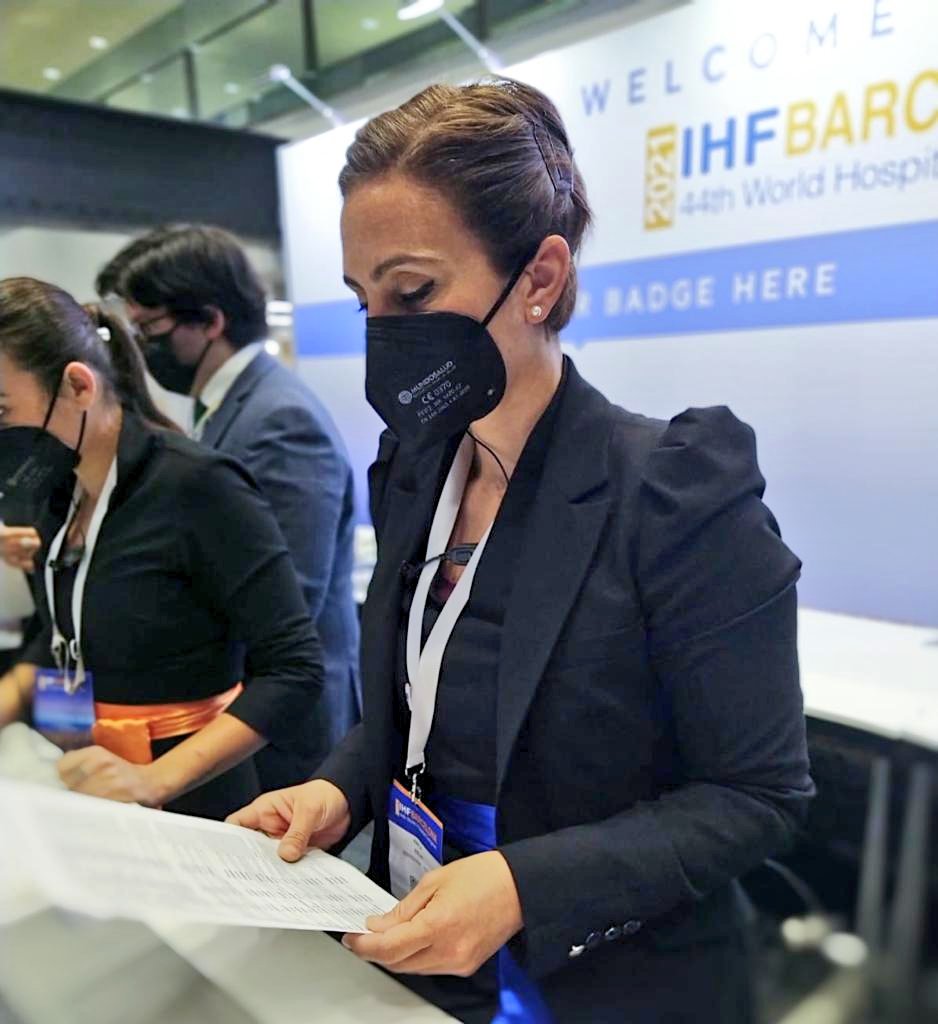 Gracias <a href="/grupric/">Grupo RiC</a> por esta maravillosa experiencia durante el #IHF2021(congreso mundial de hospitales) en <a href="/Fira_Barcelona/">Fira Barcelona</a> #meridianateam #staff #MICE