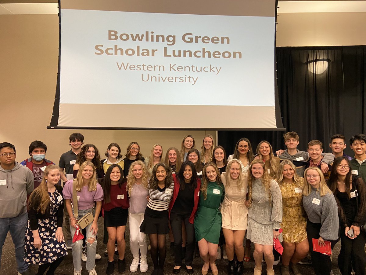 Scholars Luncheon -Thanks <a href="/wku/">Western Kentucky University</a> for hosting some terrific students from the Class of 2022!