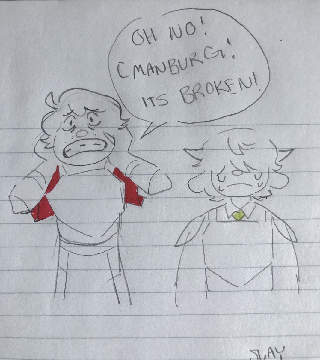happy nov 16th here's some emotional art i made in school #dsmp #wilbursootfanart 