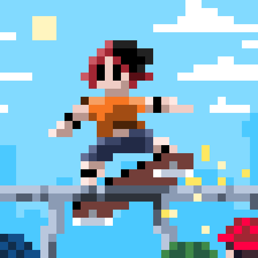 ProphetPixel's tweet image. #skater for #pixeldailies @Pixel_Dailies #pixelart #indiedev