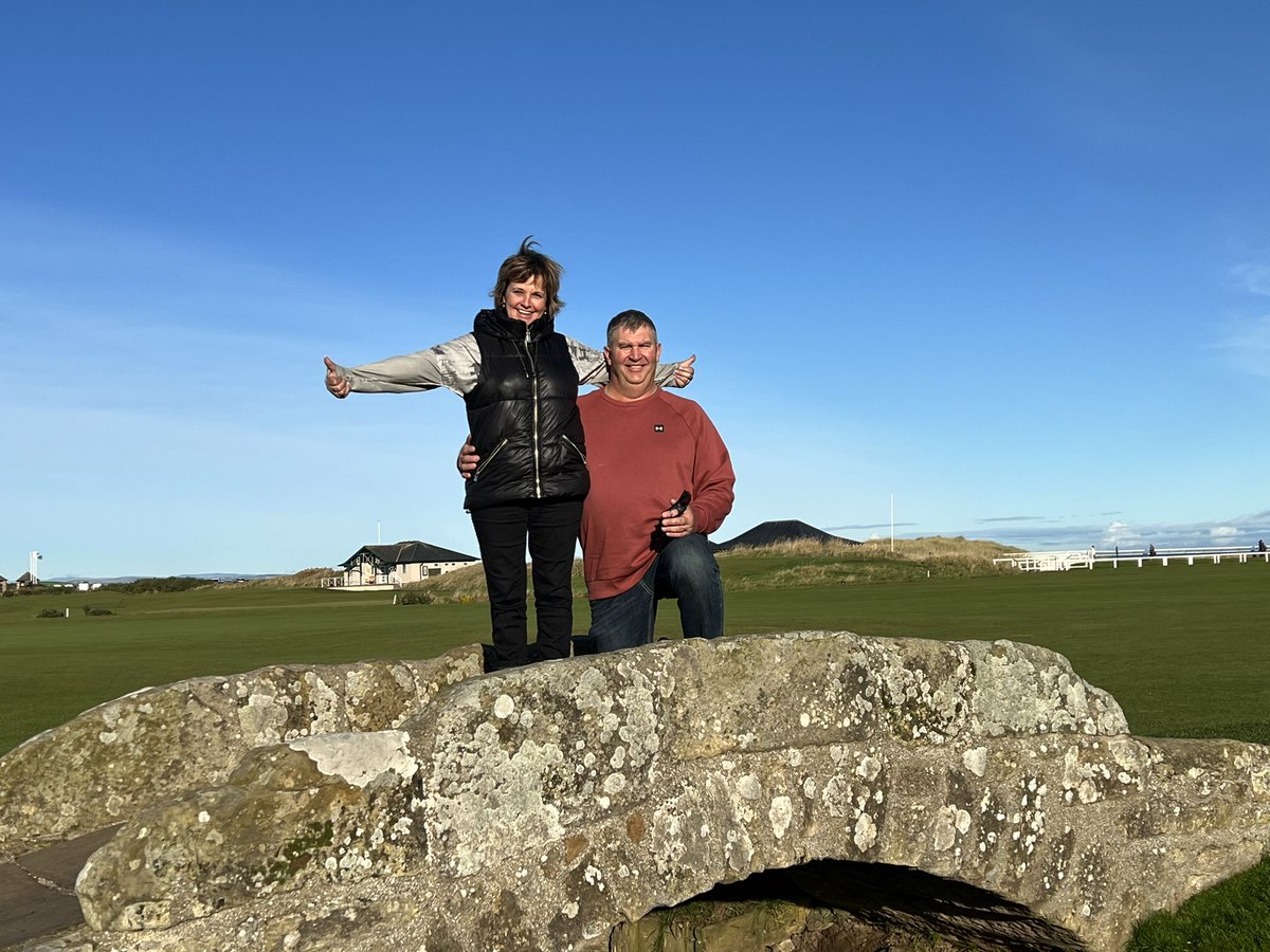 Bucket list. Playing here, the Jubilee course on Friday! #homeofgolf