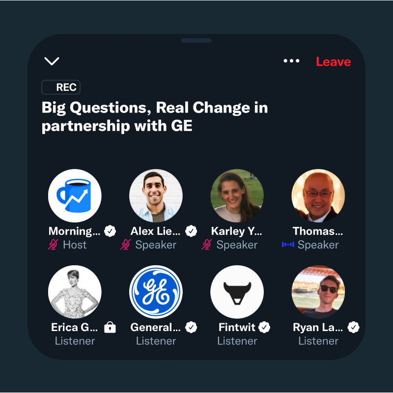 MorningBrew's tweet photo. How are data and tech leading to innovation in the healthcare industry? That’s what we asked our partners @GeneralElectric, whom we’ve teamed up with for our latest Twitter Spaces event. Check out our article below. #morningbrewpartner