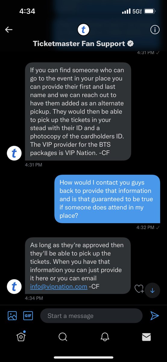 jiniewaifu's tweet photo. Selling my BTS barricade ticket for 12/1 due to my mandatory finals schedule 😭😭😭 if you’re interested DM me. It is a will call ticket since it’s a Gold VIP package, however I can add you as a designated pick up!! https://t.co/IYS4GurXul