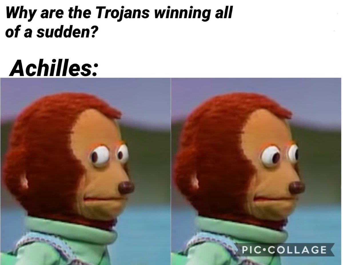 classics_rc's tweet image. Our 3rd Year Classics class revised the first half of the Iliad by creating their own memes of some main events! #Iliad #JCClassics