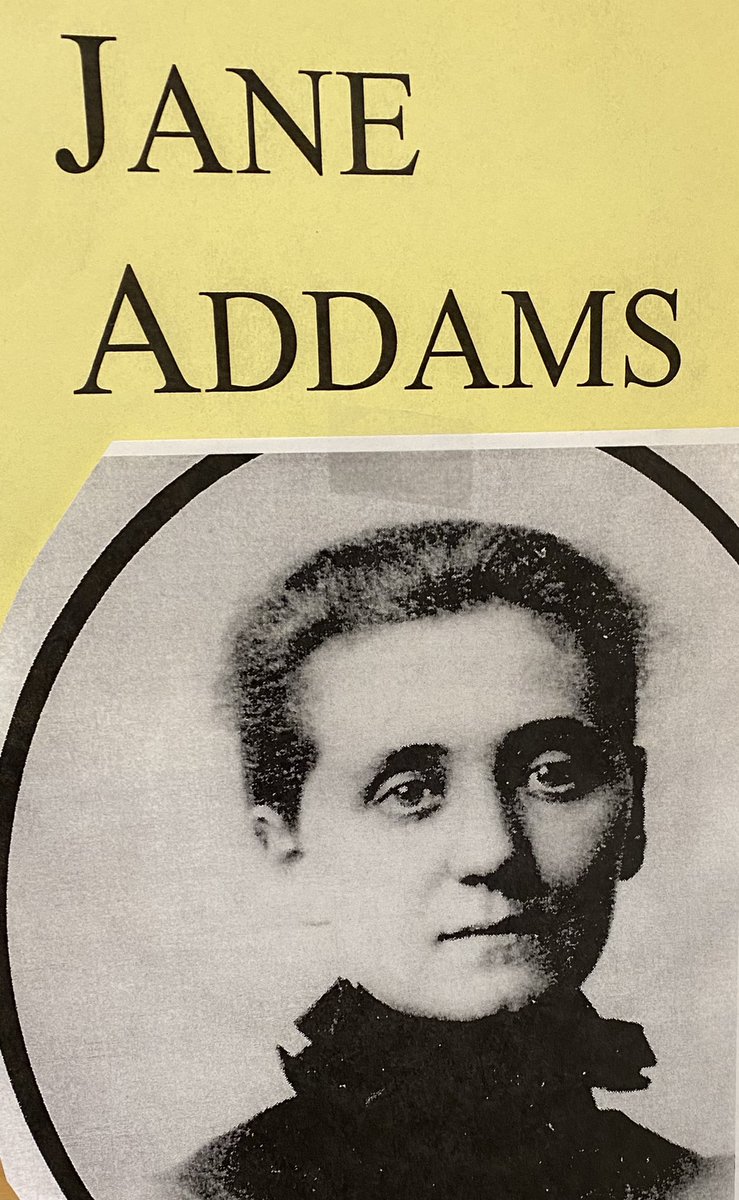NakaiPatti's tweet photo. At the 11/14 Dharma School service I spoke about Jane Addams - the Hull House is a great example of #collectivekarma 1/ https://t.co/n3p1tk4QjB