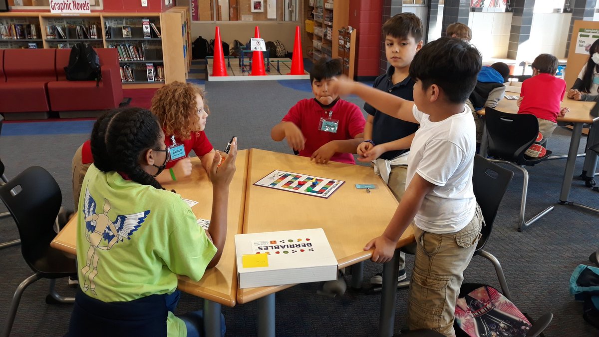 BWhirledCulture's tweet photo. Playing "Berriables" with our friends @CamelotNEISD. Learning about variables and integer math! #CoderPals #DATADoes #DATAway @dataedwhite @NEISD @YouthCodeJam https://t.co/e8Dk88DUcZ