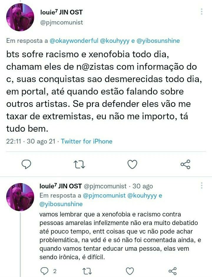 kimjeniniee's tweet photo. #StopAsianHat porem depende né louie⁷? https://t.co/Cdpdwsgacz